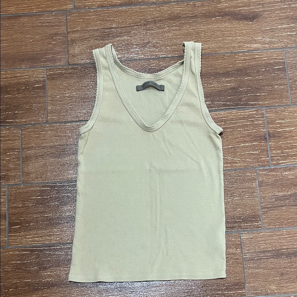 Enza Costa Pointelle Tank